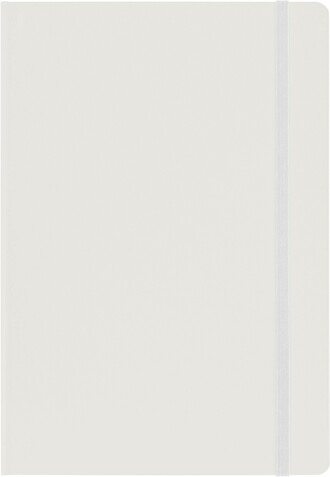Notizbuch aus Karton (ca. DIN A5 Format) Chanelle – Weiß bedrucken, Art.-Nr. 002999999_1417986