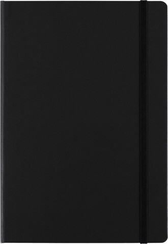 Notizbuch aus Karton (ca. DIN A5 Format) Chanelle – Schwarz bedrucken, Art.-Nr. 001999999_1417986