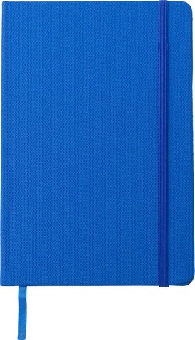 Notizbuch Samira | PET | A5 | Liniert – Blau bedrucken, Art.-Nr. 005999999_1420994