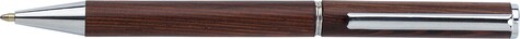 Schwarzholz-Kugelschreiber Raquelle – Braun bedrucken, Art.-Nr. 011999128_865014