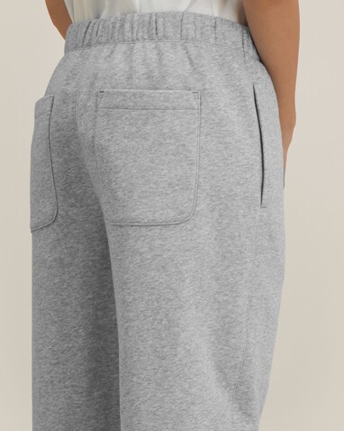 Needer - Die Unisex‑Jogginghose mit entspanntem Straight‑Leg‑Schnitt - Heather Grey - L bedrucken, Art.-Nr. STBU274C2501L