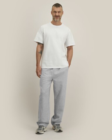 Needer - Die Unisex‑Jogginghose mit entspanntem Straight‑Leg‑Schnitt - Heather Grey - XXS bedrucken, Art.-Nr. STBU274C2502S