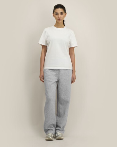 Needer - Die Unisex‑Jogginghose mit entspanntem Straight‑Leg‑Schnitt - Heather Grey - S bedrucken, Art.-Nr. STBU274C2501S