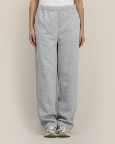 Needer - Die Unisex‑Jogginghose mit entspanntem Straight‑Leg‑Schnitt - Heather Grey - S bedrucken, Art.-Nr. STBU274C2501S