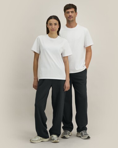 Needer - Die Unisex‑Jogginghose mit entspanntem Straight‑Leg‑Schnitt - Black - S bedrucken, Art.-Nr. STBU274C0021S
