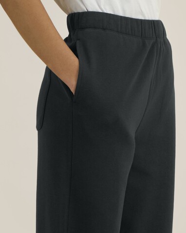 Needer - Die Unisex‑Jogginghose mit entspanntem Straight‑Leg‑Schnitt - Black - S bedrucken, Art.-Nr. STBU274C0021S