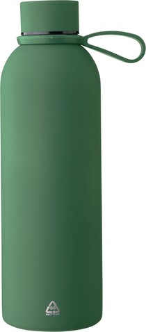 Recycelte doppelwandige Trinkflasche aus Edelstahl 500 ml Sena – Grün bedrucken, Art.-Nr. 004999999_1267809 Recycelte doppelwandige Trinkflasche aus Edelstahl 500 ml Sena – Grün bedrucken, Art.-Nr. 004999999_1267809