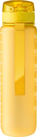 Trinkflasche Brinley | Recycelt | 1 l – Gelb bedrucken, Art.-Nr. 006999999_1015136