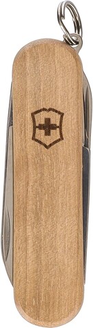 Victorinox Taschenmesser Classic SD Wood – Braun bedrucken, Art.-Nr. 011999999_262769