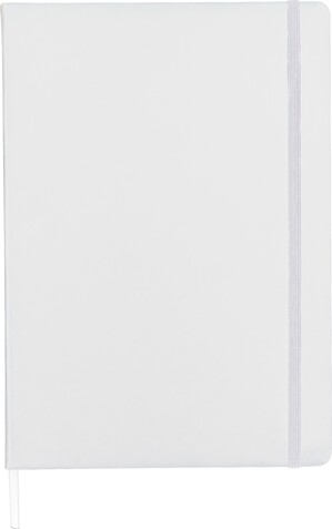 Notizbuch A4 Azure – Weiß bedrucken, Art.-Nr. 002999999_1439579