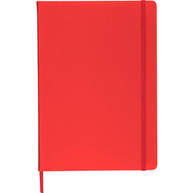Notizbuch Azure | PU | A4 | Liniert – Rot bedrucken, Art.-Nr. 008999999_1439579