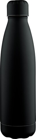 Recycelte Trinkflasche 700 ml Breeze – Schwarz bedrucken, Art.-Nr. 001999999_1436204