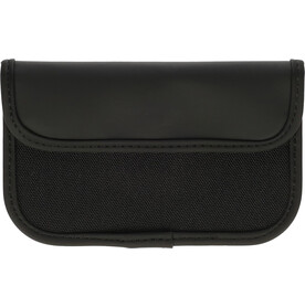 Recycelte Schlüssel- und Kartentasche Ripple – Schwarz bedrucken, Art.-Nr. 001999999_1455411