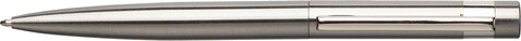 Kugelschreiber Hannelore | Recycelter Edelstahl | Twist – Silber bedrucken, Art.-Nr. 032999128_1103696