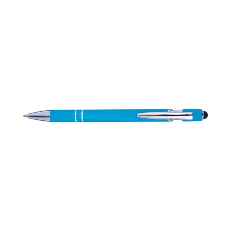Kugelschreiber Primo | Stylus – Hellblau bedrucken, Art.-Nr. 018999999_8462