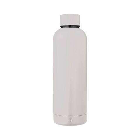 Isolierflasche Isaiah | Recycelt | 500 ml – Weiß bedrucken, Art.-Nr. 002999999_971864