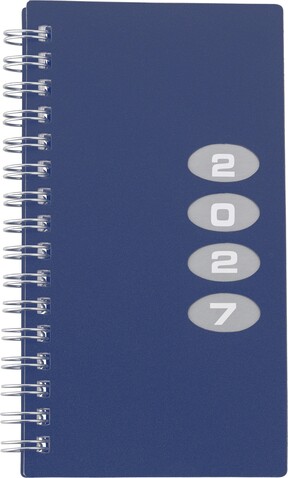 Kalender Sam | Papier | Taschenformat – Blau bedrucken, Art.-Nr. 005999999_1420991