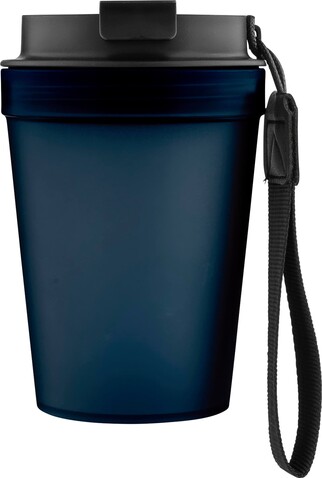 Reisebecher Lush 350 ml – Blau bedrucken, Art.-Nr. 005999999_1439226