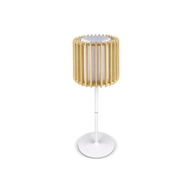 Coollux LED-Lampe Lamella Luna Tall - Natur bedrucken, Art.-Nr. LT40731-N0094