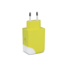 Xoopar Ice-G 65W GaN Netzadapter - Gelb bedrucken, Art.-Nr. LT41022-N0041