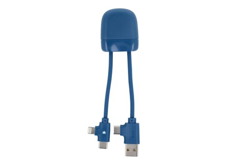 Xoopar ICE-B Multi-Ladekabel - Blau bedrucken, Art.-Nr. LT41025-N0011