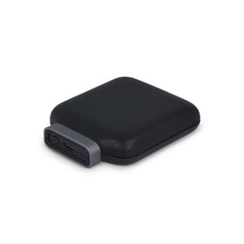 4026 - Xoopar Ine Oda Drahtlose Powerbank Kompatibel mit MagSafe 5000 mAh - Schwarz bedrucken, Art.-Nr. LT41416-N0002