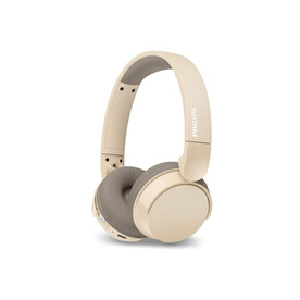 TAH3209 |Philips Bluetooth on ear Kopfhörer mit 25 Stunden Spielzeit - Beige bedrucken, Art.-Nr. LT42250-N0055