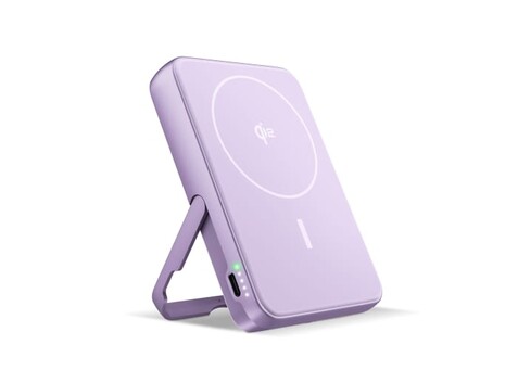 Fresh 'n Rebel Kabellose Powerbank 10000 mAh kompatibel mit MagSafe - Lila bedrucken, Art.-Nr. LT49745-N0071 Fresh 'n Rebel Kabellose Powerbank 10000 mAh kompatibel mit MagSafe - Lila bedrucken, Art.-Nr. LT49745-N0071