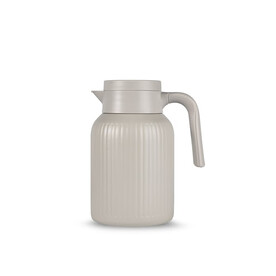 Sagaform Trine Thermokaraffe (recycelt) 1.5 L - Beige bedrucken, Art.-Nr. LT52137-N0055