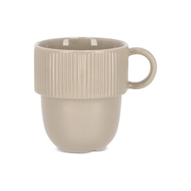 Sagaform Inka Becher mit Ohr 270ml - Hellgrau bedrucken, Art.-Nr. LT52253-N0062