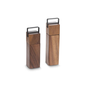 Orrefors Jernverk Salz- und Pfeffermühle BlackSmith Serie - Holz bedrucken, Art.-Nr. LT54038-N0093