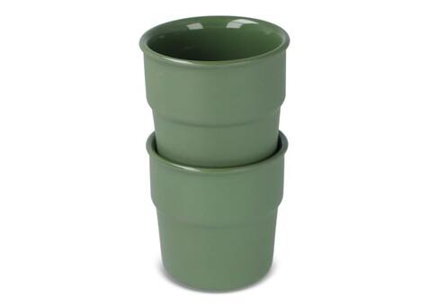 InSideOut Cup Fika Becher 2er Set 280ml - Olivgrün bedrucken, Art.-Nr. LT57010-N0043 InSideOut Cup Fika Becher 2er Set 280ml - Olivgrün bedrucken, Art.-Nr. LT57010-N0043