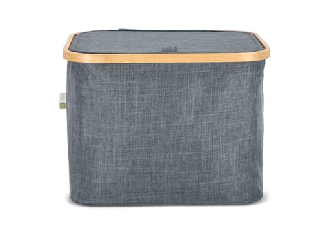 InSideOut faltbarer Korb mit Deckel Sogne 40,5 x 33 x 30cm rPET - Dunkelgrau bedrucken, Art.-Nr. LT57104-N0060 InSideOut faltbarer Korb mit Deckel Sogne 40,5 x 33 x 30cm rPET - Dunkelgrau bedrucken, Art.-Nr. LT57104-N0060