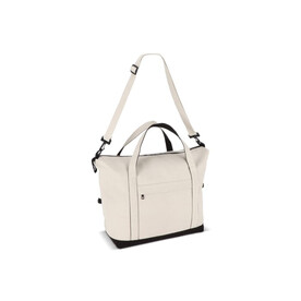 InSideOut Reuuz Canvas Reisetasche 32 x 60 x 20 cm - Beige / Schwarz bedrucken, Art.-Nr. LT57114-N5502