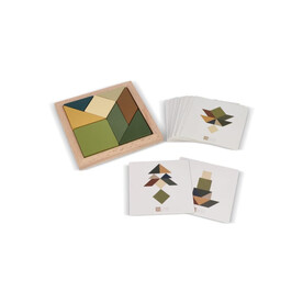 InSideOut Holz-Tangram think IQ puzzle - Neon Sortiment bedrucken, Art.-Nr. LT57405-N0099