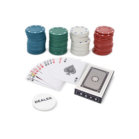 InSideOut-Poker-Set - Neon Sortiment bedrucken, Art.-Nr. LT57410-N0099