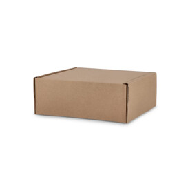 Individuell gestalteter Geschenkkarton 24.3 x 24.3 x 9.9 cm - Braun bedrucken, Art.-Nr. LT83219-N0051
