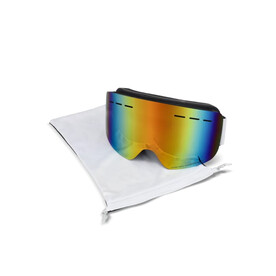 Skibrille für den Freizeitbereich - Kategorie 3, EN 174 zertifiziert - Weiss bedrucken, Art.-Nr. LT86729-N0001
