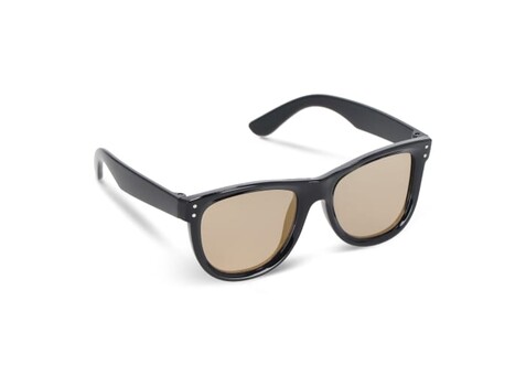 Dion R-PC Sonnenbrille UV400 - Schwarz / Gold bedrucken, Art.-Nr. LT86734-N0206 Dion R-PC Sonnenbrille UV400 - Schwarz / Gold bedrucken, Art.-Nr. LT86734-N0206