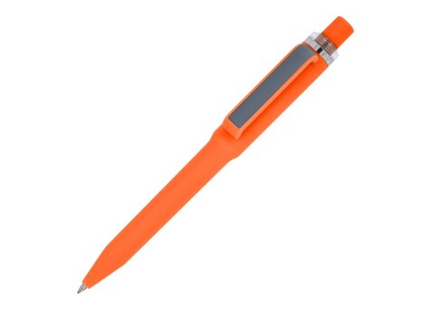 Ozzy-Stift mit Soft-Touch - Orange bedrucken, Art.-Nr. LT87075-N0026 Ozzy-Stift mit Soft-Touch - Orange bedrucken, Art.-Nr. LT87075-N0026