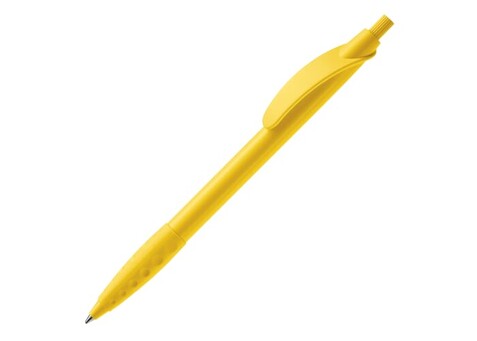 Kugelschreiber Cosmo Grip HC - Gelb bedrucken, Art.-Nr. LT87622-N0041