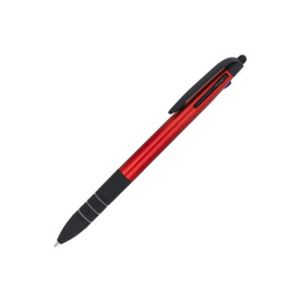 3-Farben-Stift Elegant - Rot bedrucken, Art.-Nr. LT87853-N0021