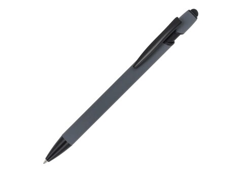 Kugelschreiber Paris Softtouch matt R-AL - Grau bedrucken, Art.-Nr. LT87888-N0061 Kugelschreiber Paris Softtouch matt R-AL - Grau bedrucken, Art.-Nr. LT87888-N0061