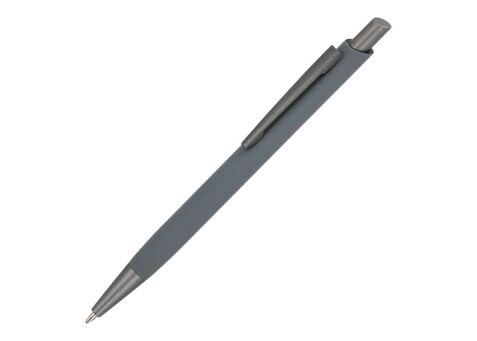 Kugelschreiber Boston Softtouch - Grau bedrucken, Art.-Nr. LT87889-N0061 Kugelschreiber Boston Softtouch - Grau bedrucken, Art.-Nr. LT87889-N0061