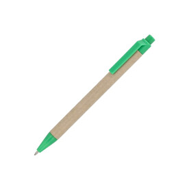 Papierkugelschreiber - Grün bedrucken, Art.-Nr. LT87898-N0031