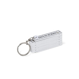 Kalibrierter faltbarer Linealring 0,5m - Weiss bedrucken, Art.-Nr. LT90200-N0001