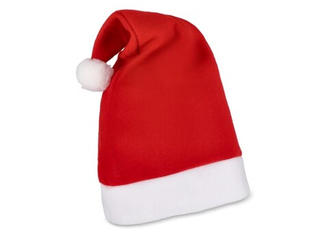 Weihnachtsmütze aus Flanell - Rot bedrucken, Art.-Nr. LT90271-N0021 Weihnachtsmütze aus Flanell - Rot bedrucken, Art.-Nr. LT90271-N0021