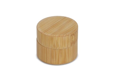 Lipbalm rund Bambus - Natur bedrucken, Art.-Nr. LT90481-N0094 Lipbalm rund Bambus - Natur bedrucken, Art.-Nr. LT90481-N0094
