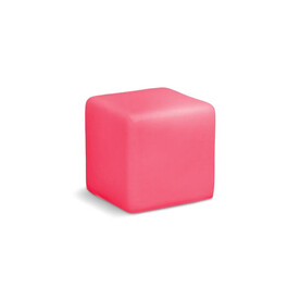 Anti-Stress-Würfel - Rosa bedrucken, Art.-Nr. LT90576-N0076