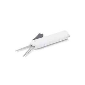 Klappbare Reiseschere - Weiss bedrucken, Art.-Nr. LT90756-N0001
